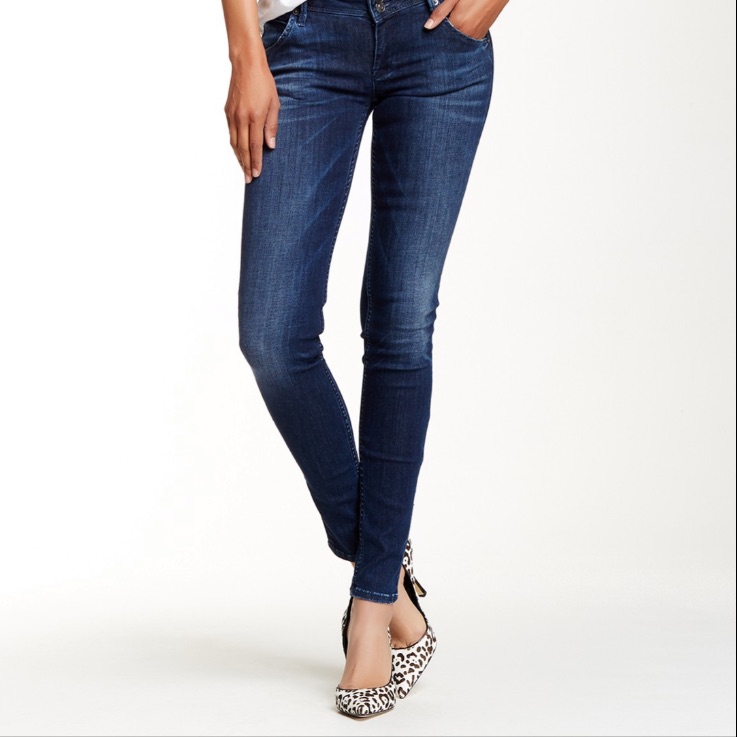 Hudson Collin Skinny Electric Clover Jean Sz 24